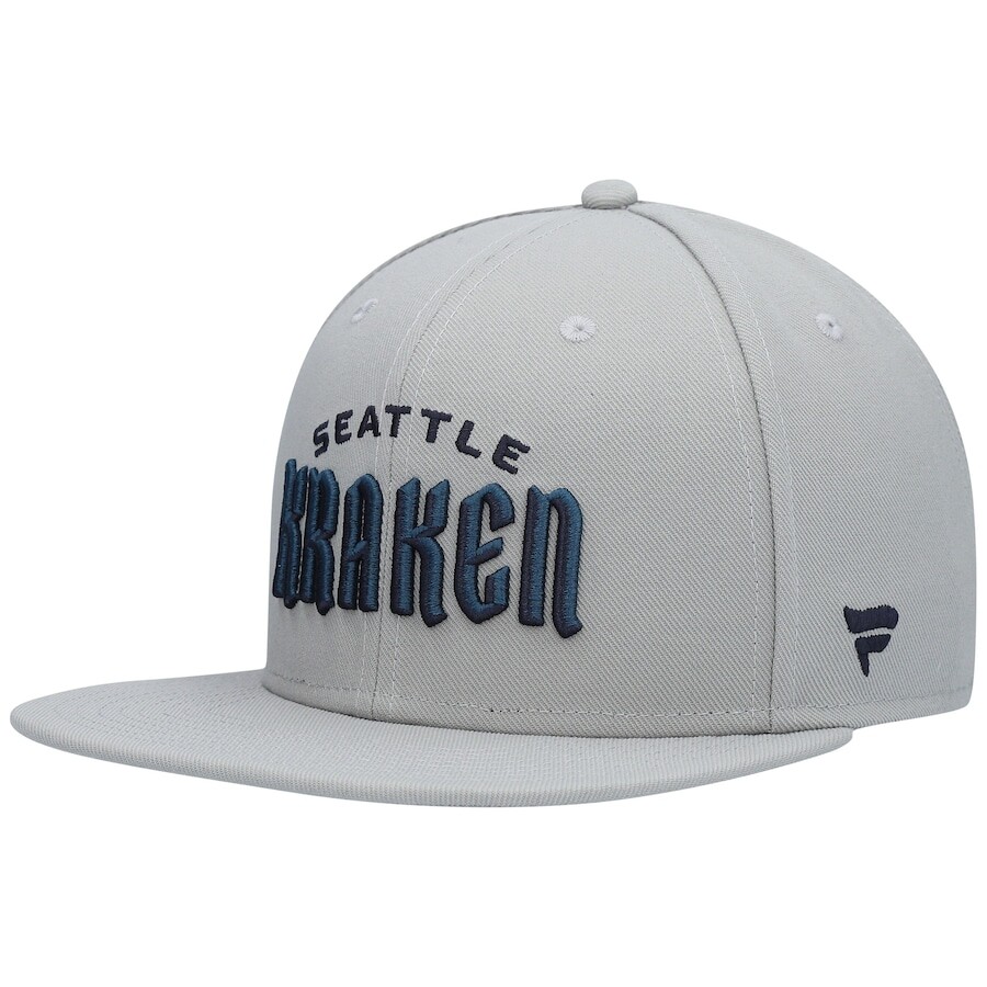 

Бейсболка Fanatics Branded Seattle Kraken, серый