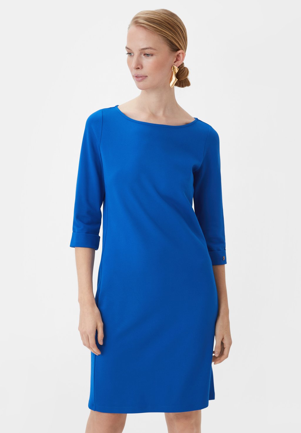 Платье из джерси comma, цвет royalblau