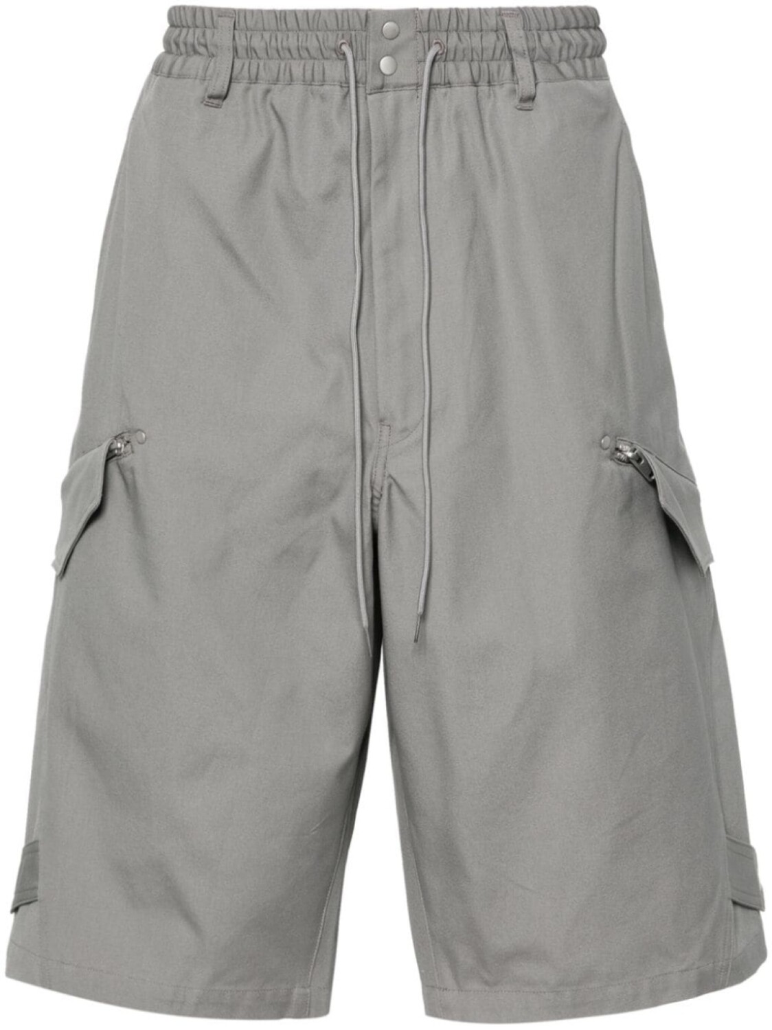 

Y-3 шорты карго с кулиской, серый