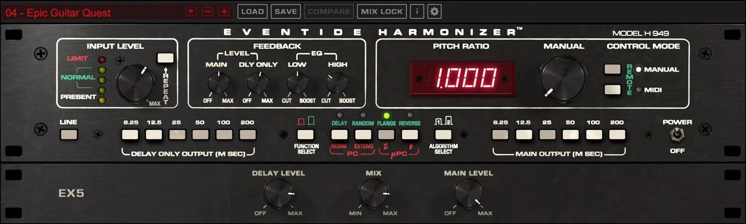 

Плагин гармонизатора Eventide H949