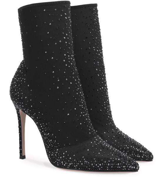 

Ботинки Аврора Gianvito Rossi, черный