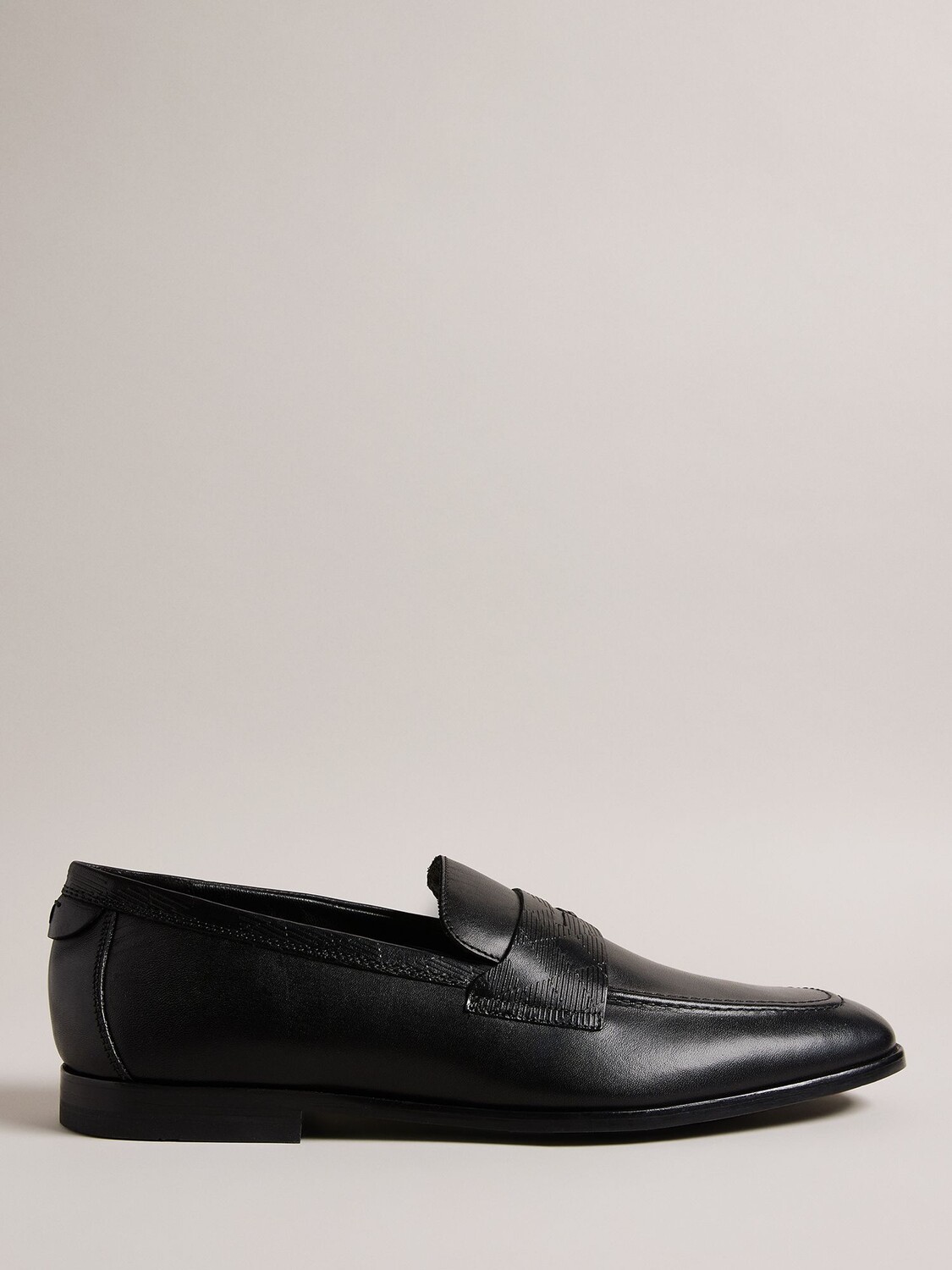 

Кожаные лоферы-седла Adlerrc с тиснением Ted Baker, черный