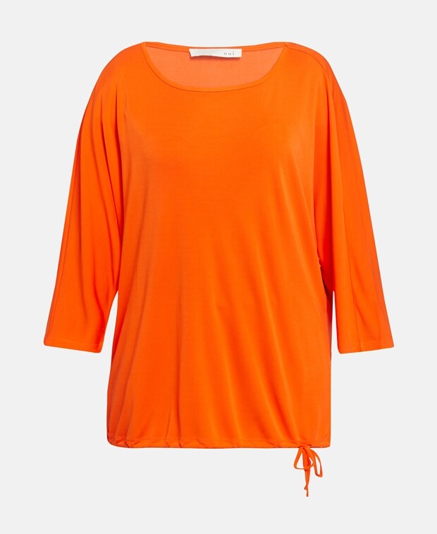 

Рубашка блузка Oui Capsule, цвет Pumpkin Orange
