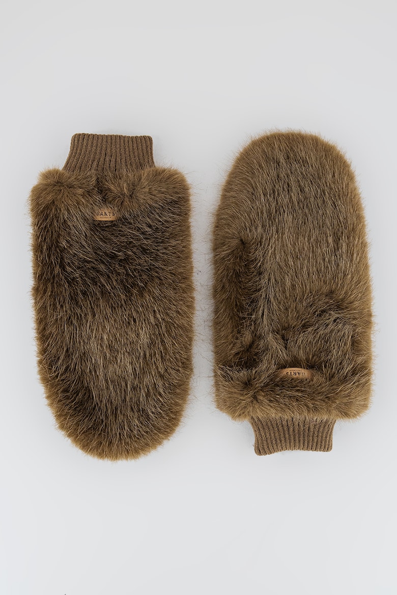 Перчатки Corabells с эко-пухом Barts, коричневый