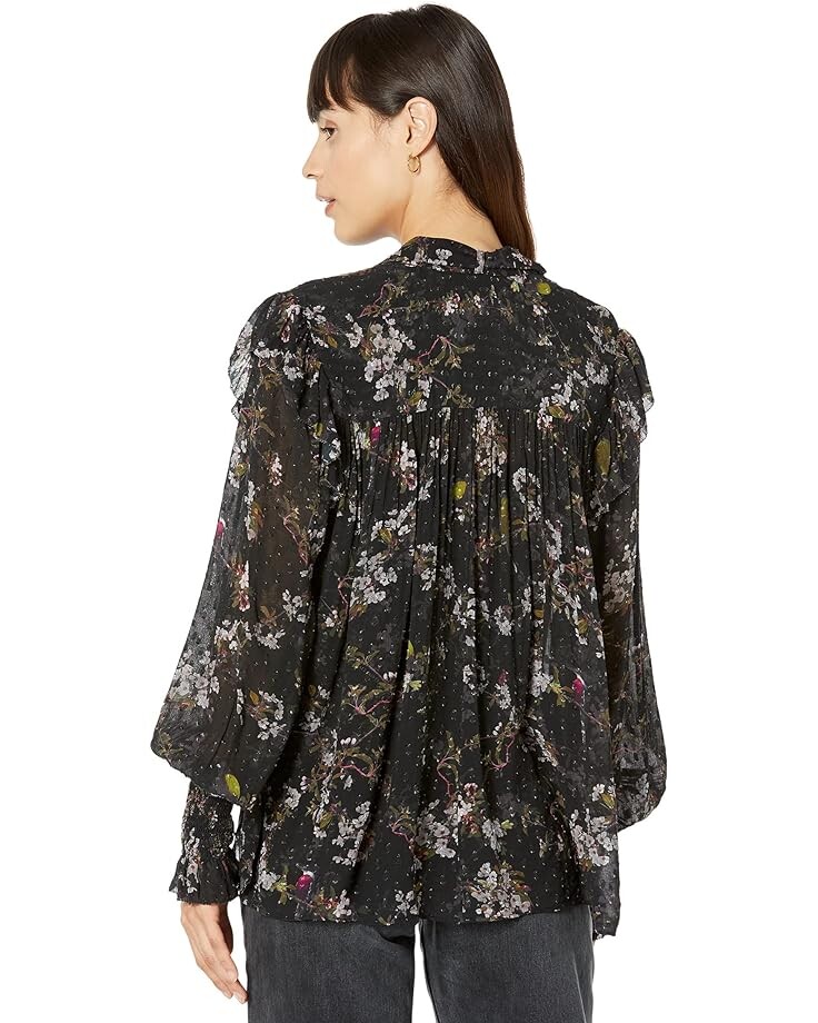

Рубашка AllSaints Lara Viola Shirt, черный