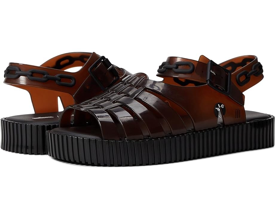 

Сандалии Melissa Shoes Francxs + A LA Garconne, цвет Brown/Black