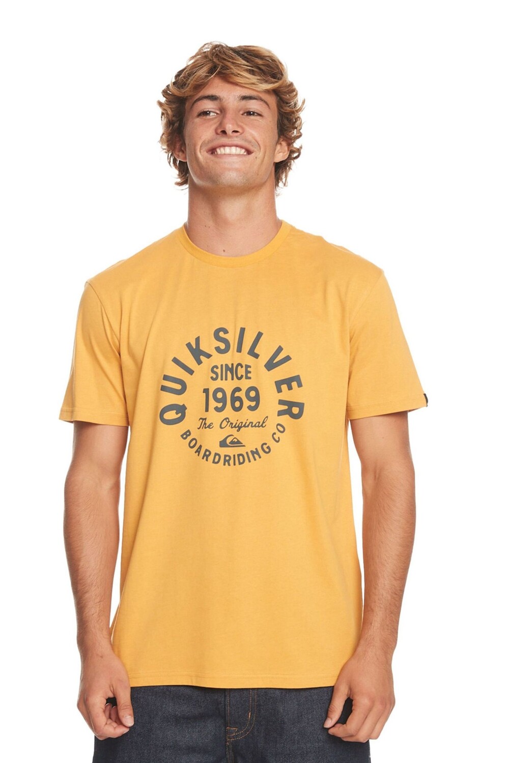 

Футболка Quicksilver с логотипом Quiksilver, оранжевый