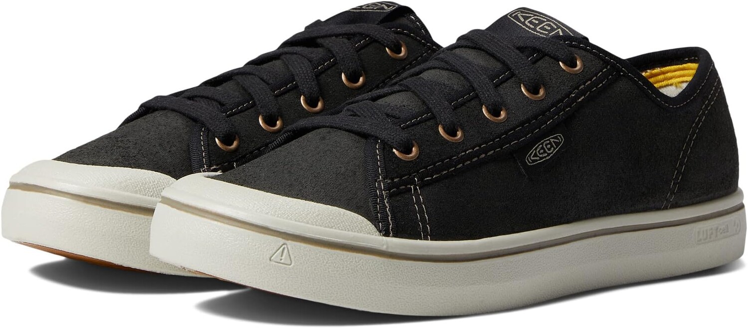 

Кроссовки Elsa Harvest Sneaker Leather KEEN, цвет Black/Silver Birch