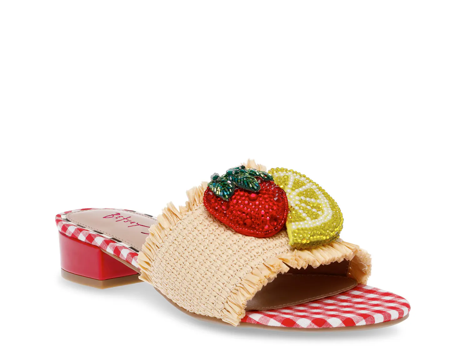 

Сандалии Lindy Sandal Betsey Johnson, цвет naturalmulticolor