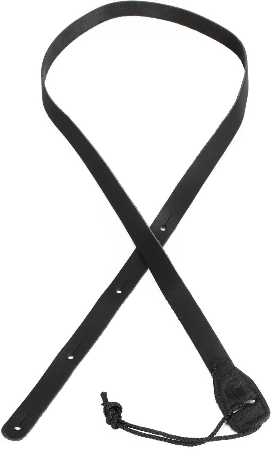 

Кожаный ремешок-мандолина D'Addario 3/4 дюйма — черный