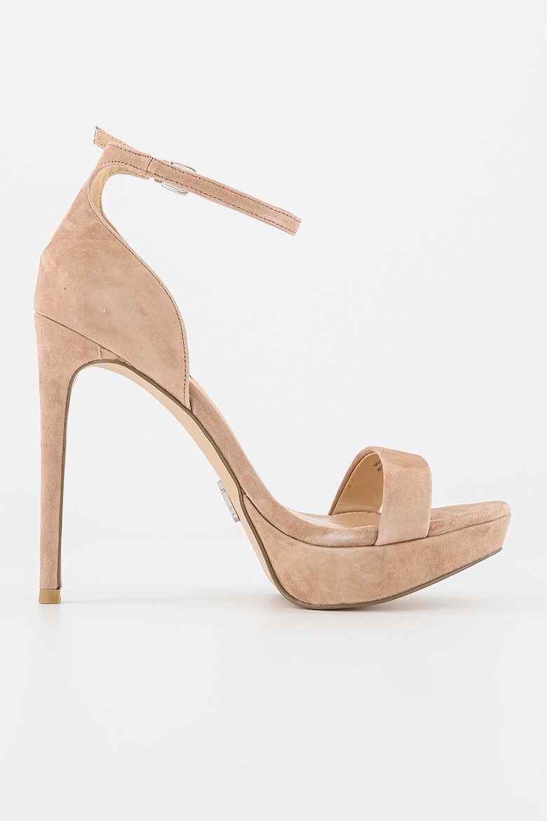 

Босоножки Sarah на высоком каблуке из эко-замши Steve Madden, розовый