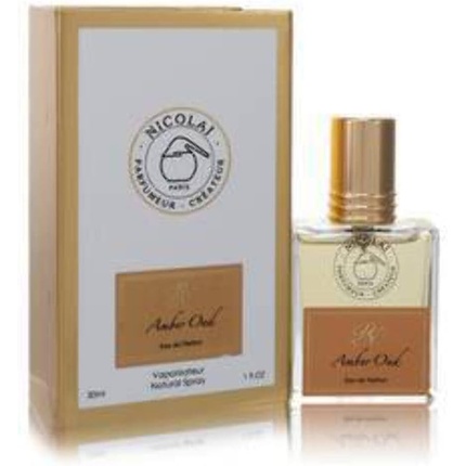 цена Amber Oud By Parfums De Парфюмированная вода, 1 унция, спрей, 30 мл, Nicolai