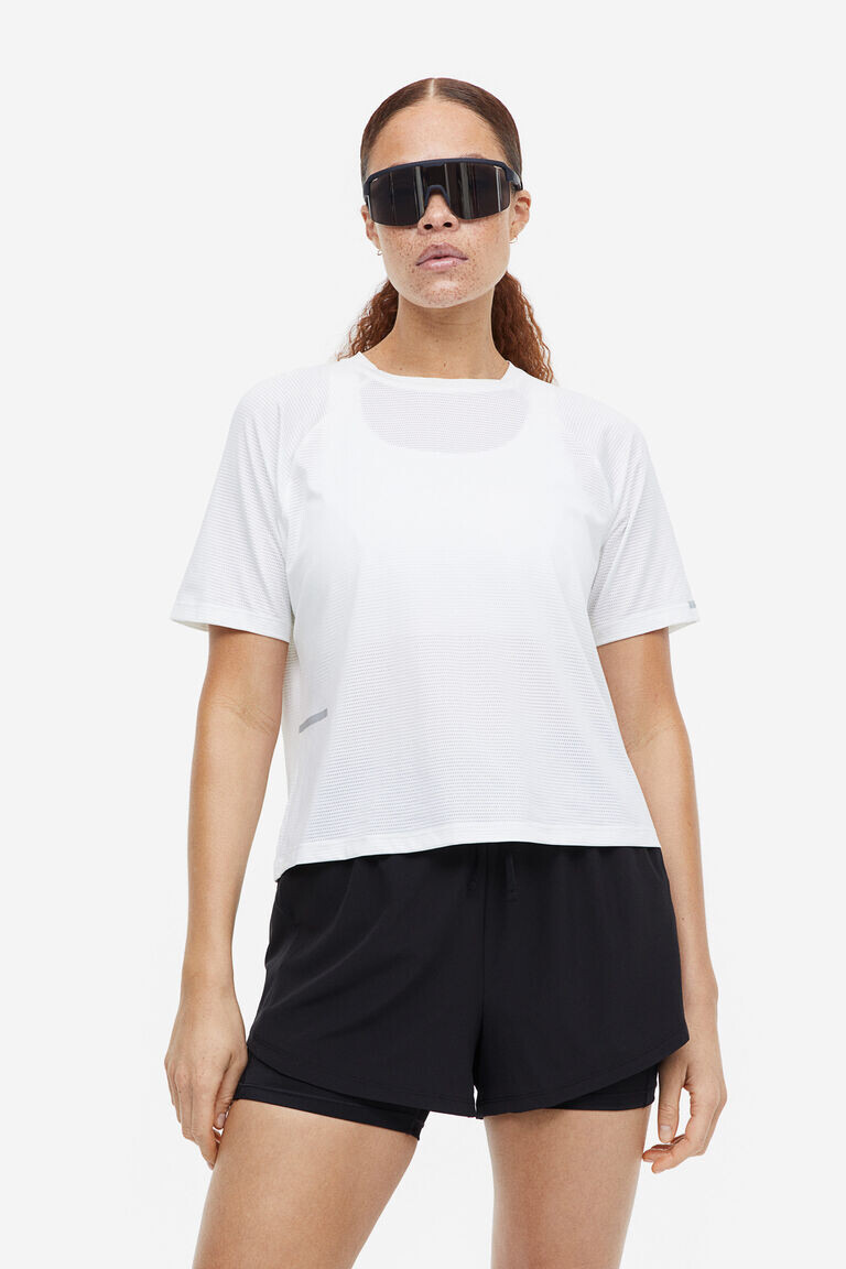 

Спортивный топ drymove H&M, белый