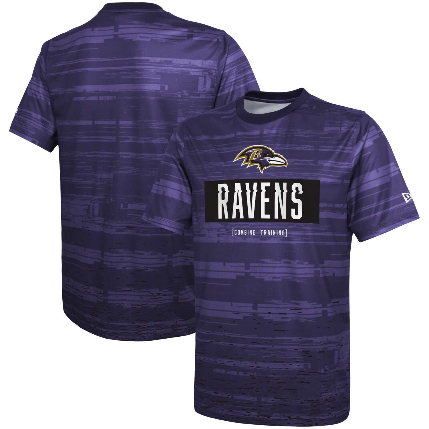 

Мужская фиолетовая футболка Baltimore Ravens Joint Authentic Sweep New Era, Фиолетовый