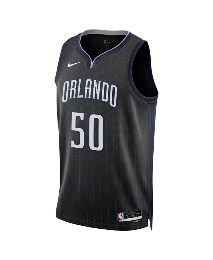 

Мужская и женская майка Cole Anthony Black Orlando Magic 2022/23 City Edition Swingman Nike, черный