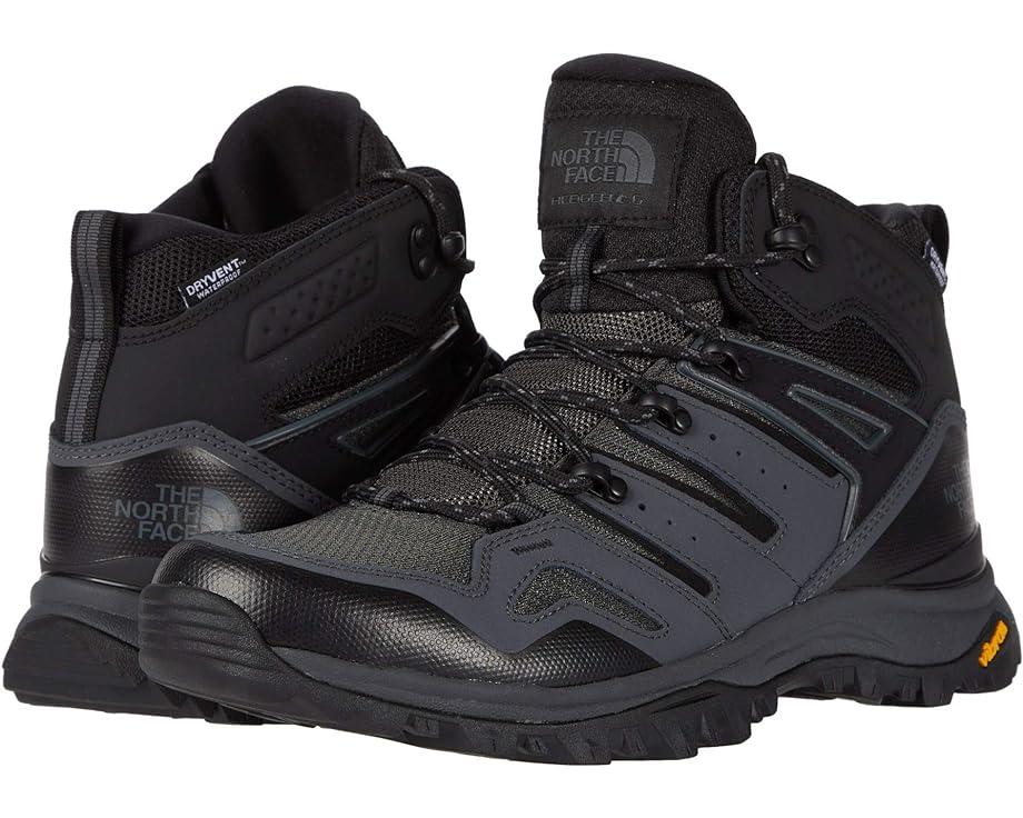Походные ботинки The North Face Hedgehog Fastpack II Mid Waterproof, цвет TNF Black/Dark Shadow Grey