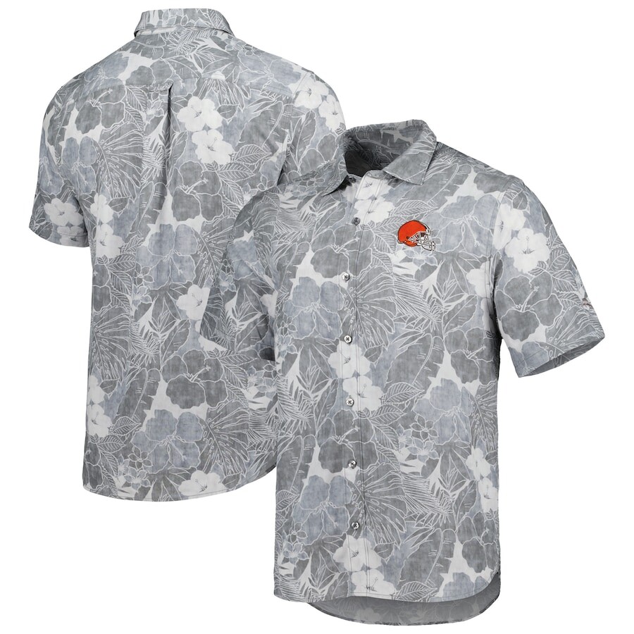 

Рубашка Tommy Bahama Cleveland Browns, серый