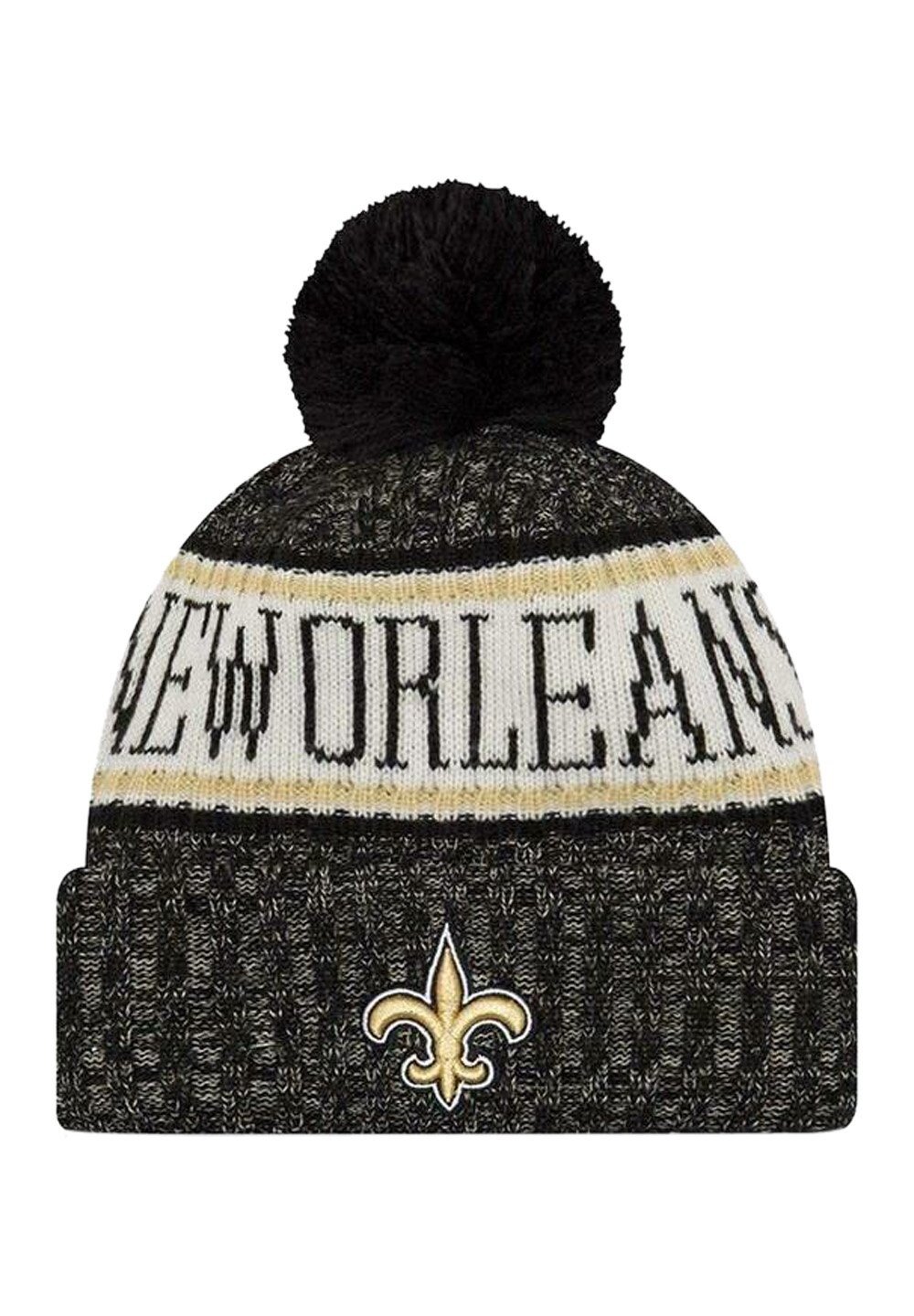 

Шапка NEW ORLEANS NFL 2018 SIDELINE New Era, цвет schwarz