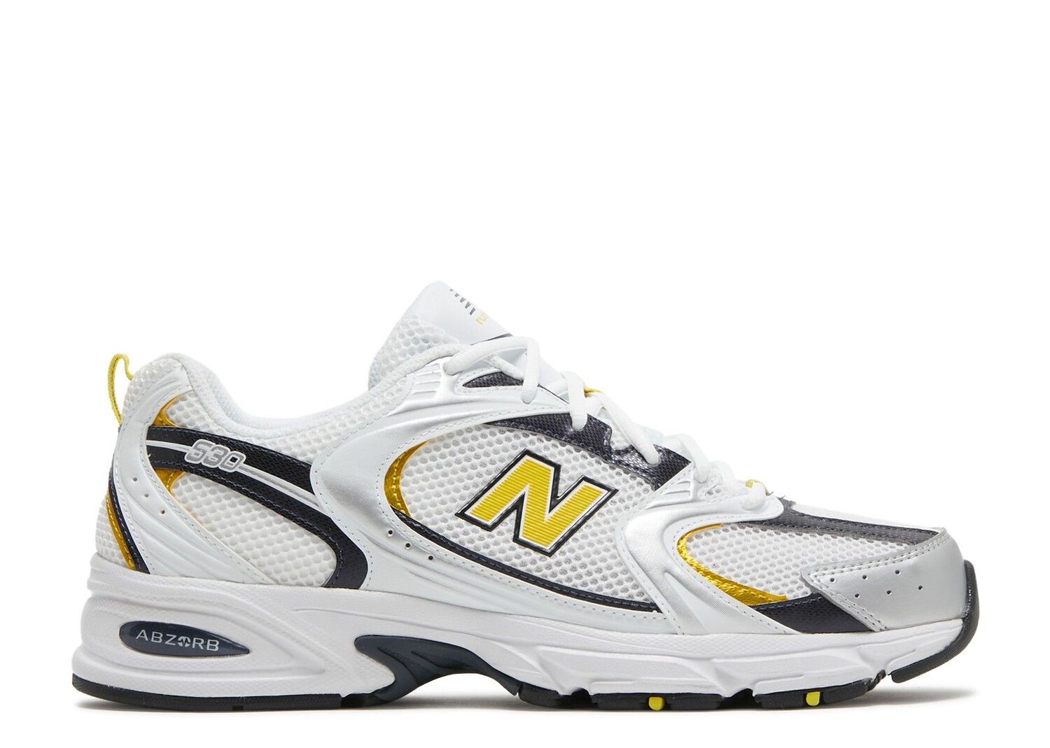 

Кроссовки New Balance 530 'White Citra Yellow', белый