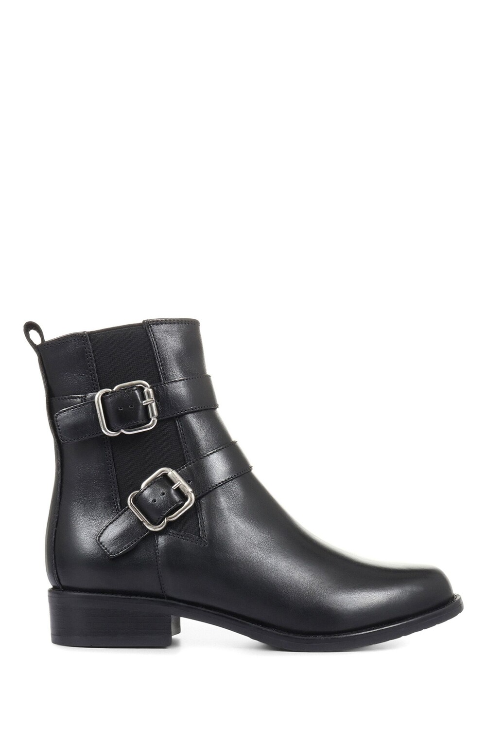 

Женские кожаные ботильоны и ботинки с пряжкой Camelia Jones Bootmaker, черный