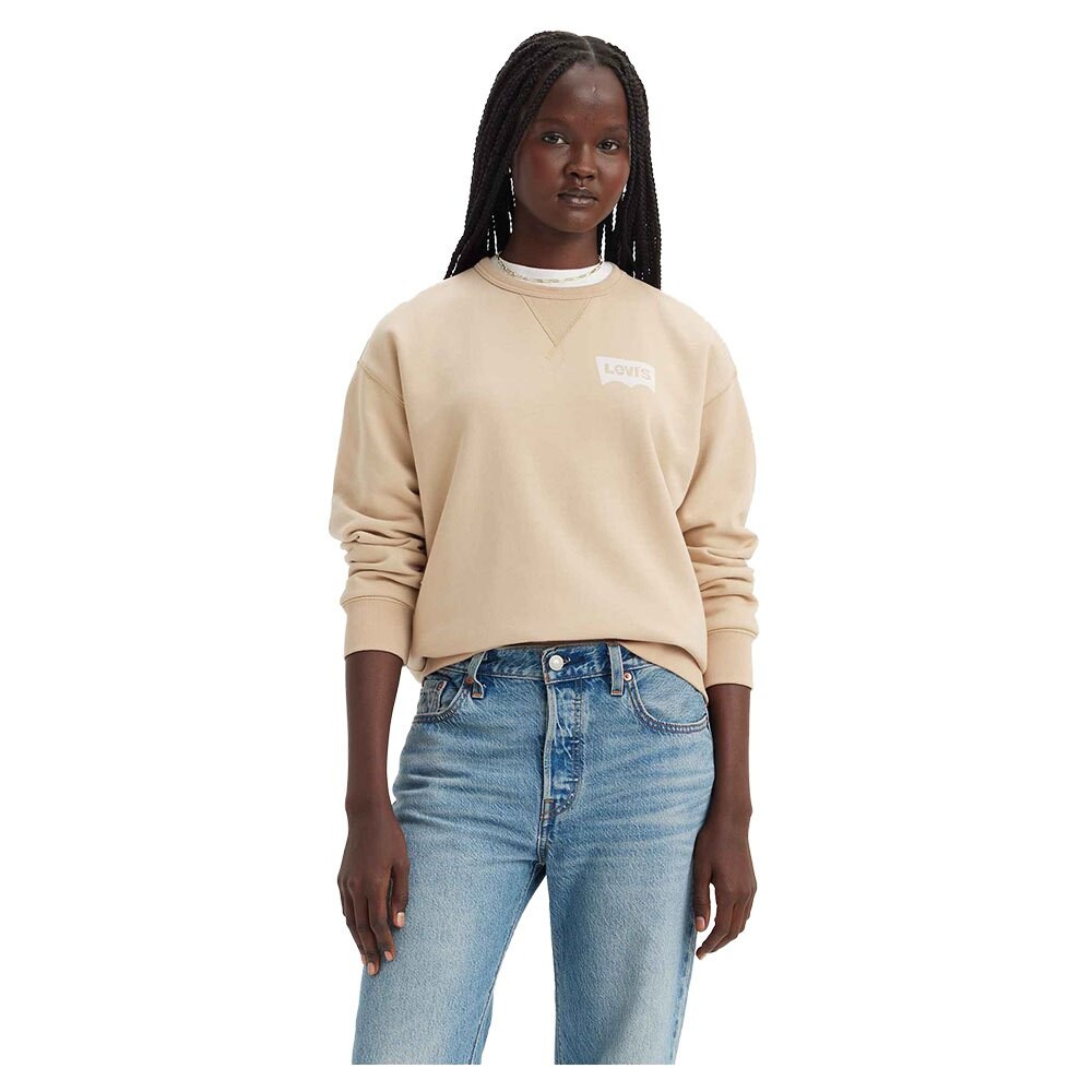 

Толстовка Levi's Graphic Signature, бежевый