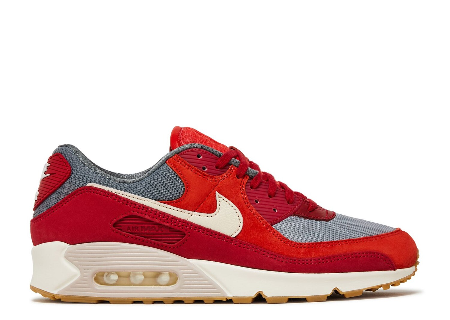 

Кроссовки Nike Air Max 90 Premium 'Gym Red', красный