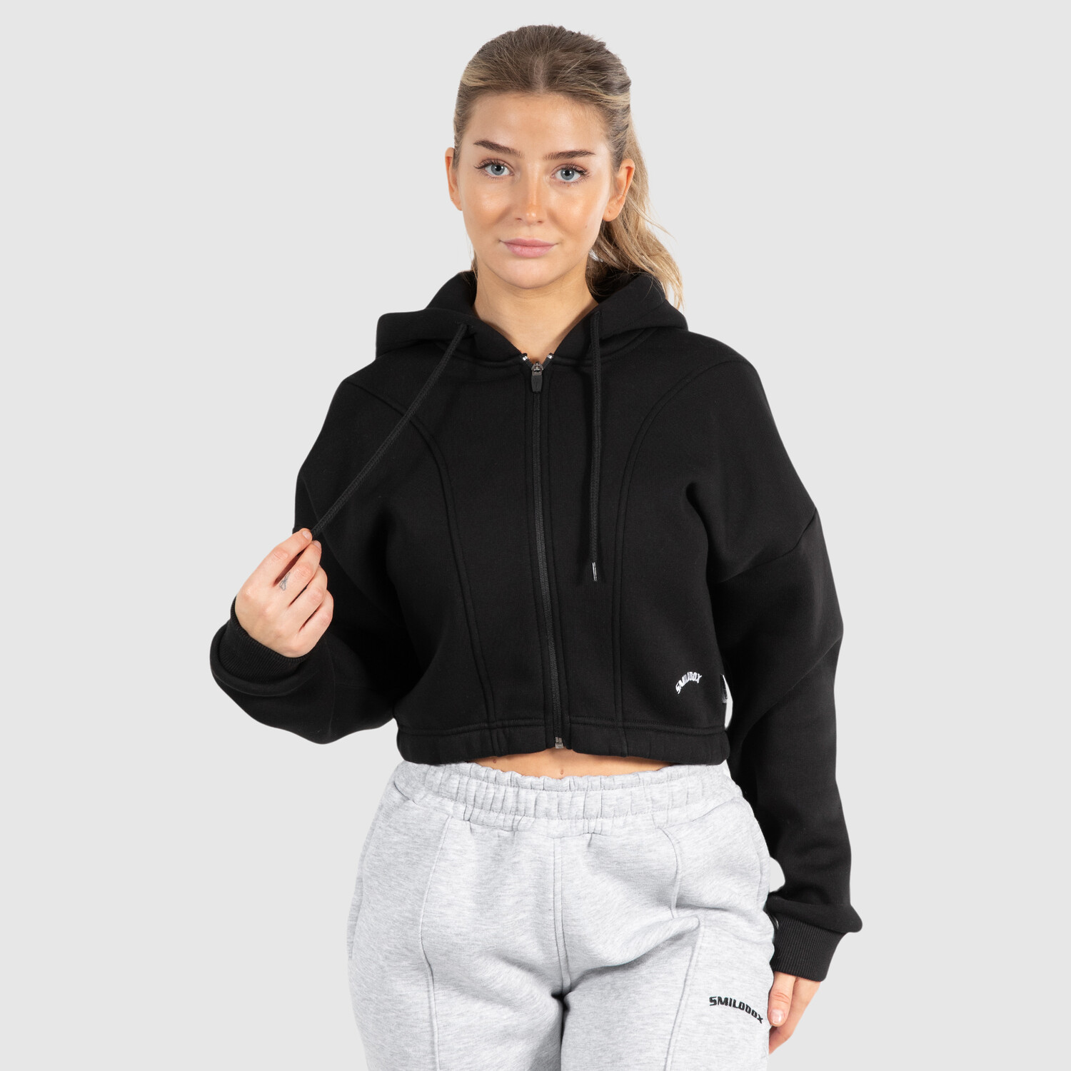 

Спортивная куртка SMILODOX Zip Hoodie Rayna, черный