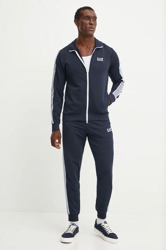 

Спортивный костюм EA7 Emporio Armani, темно-синий