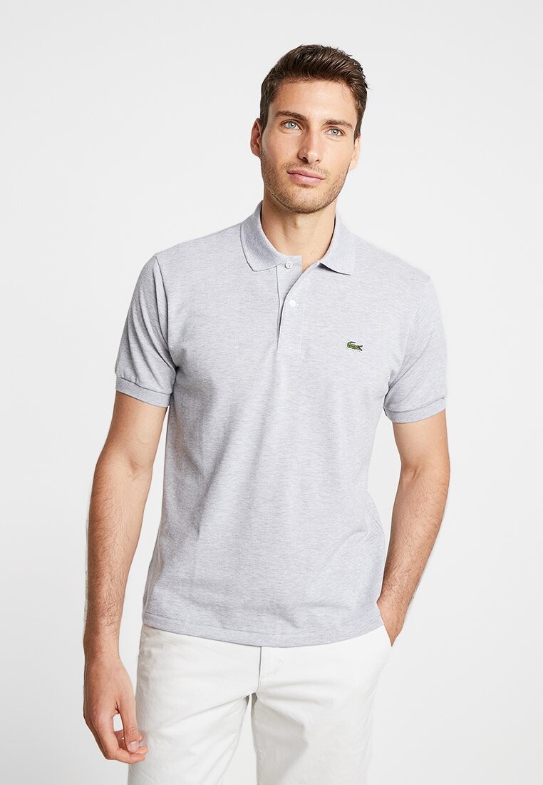 

Рубашка поло Lacoste, светло-серый меланж