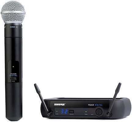 

Беспроводная система Shure PGXD24/SM58 Wireless Microphone System with SM58 (Band X8: 902 - 928 MHz)