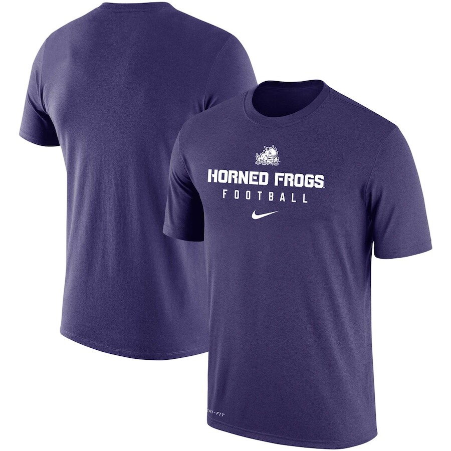 

Футболка с коротким рукавом Nike Tcu Horned Frogs, фиолетовый