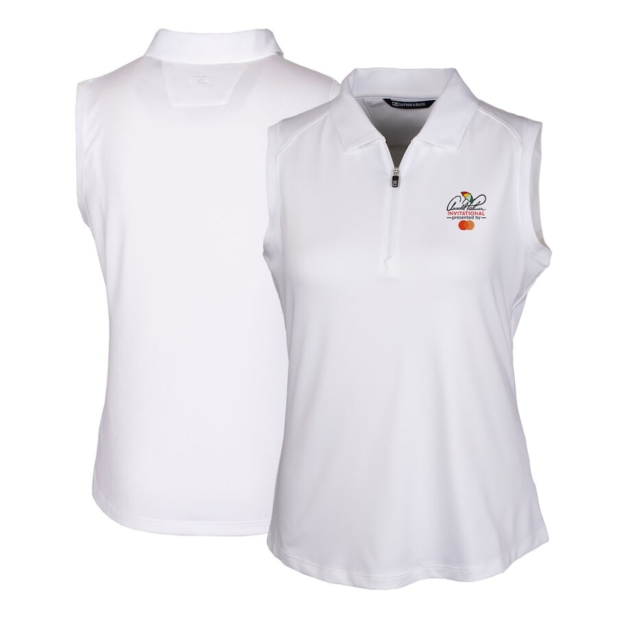 

Поло без рукавов Cutter & Buck Arnold Palmer Invitational, белый