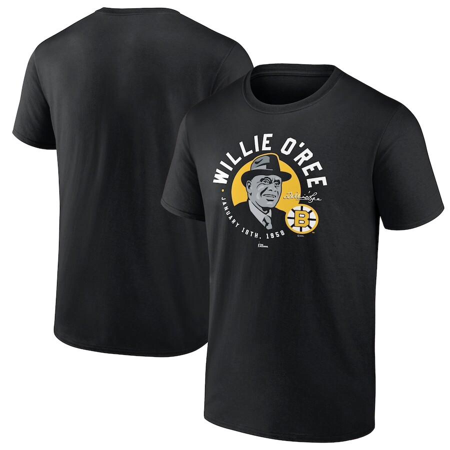 

Футболка с коротким рукавом Fanatics Branded Boston Bruins, черный