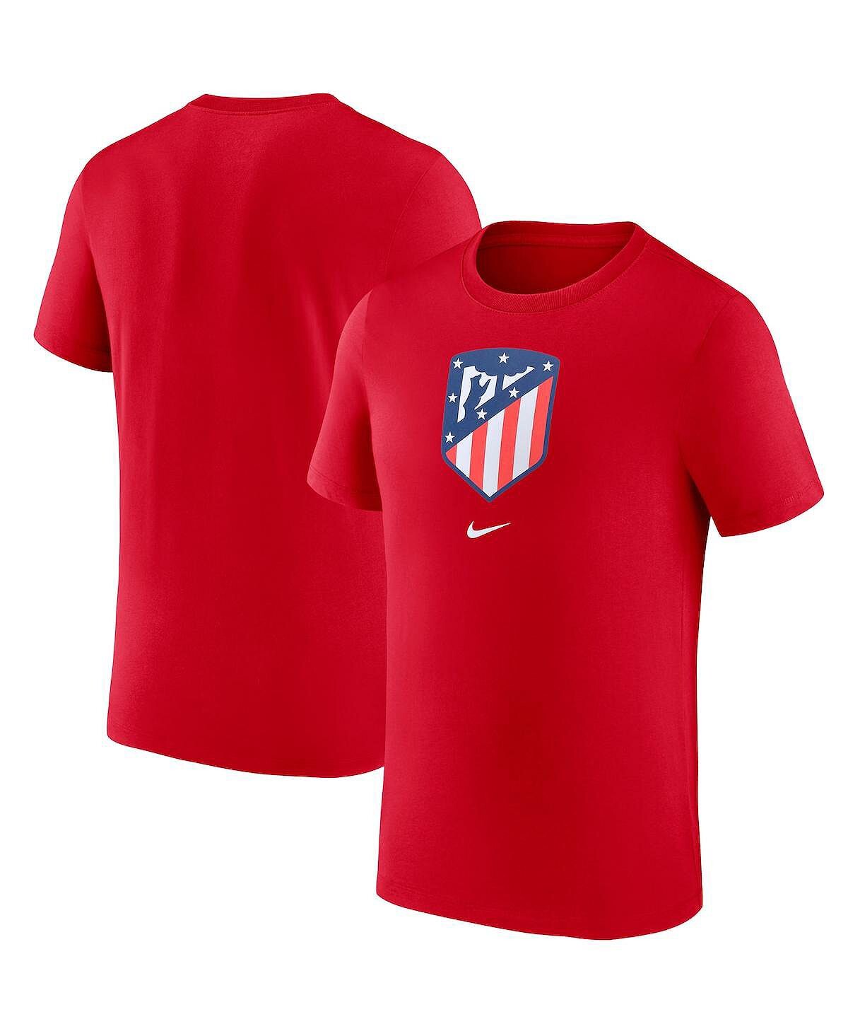 

Мужская красная футболка Atletico de Madrid с гербом Nike, Красный