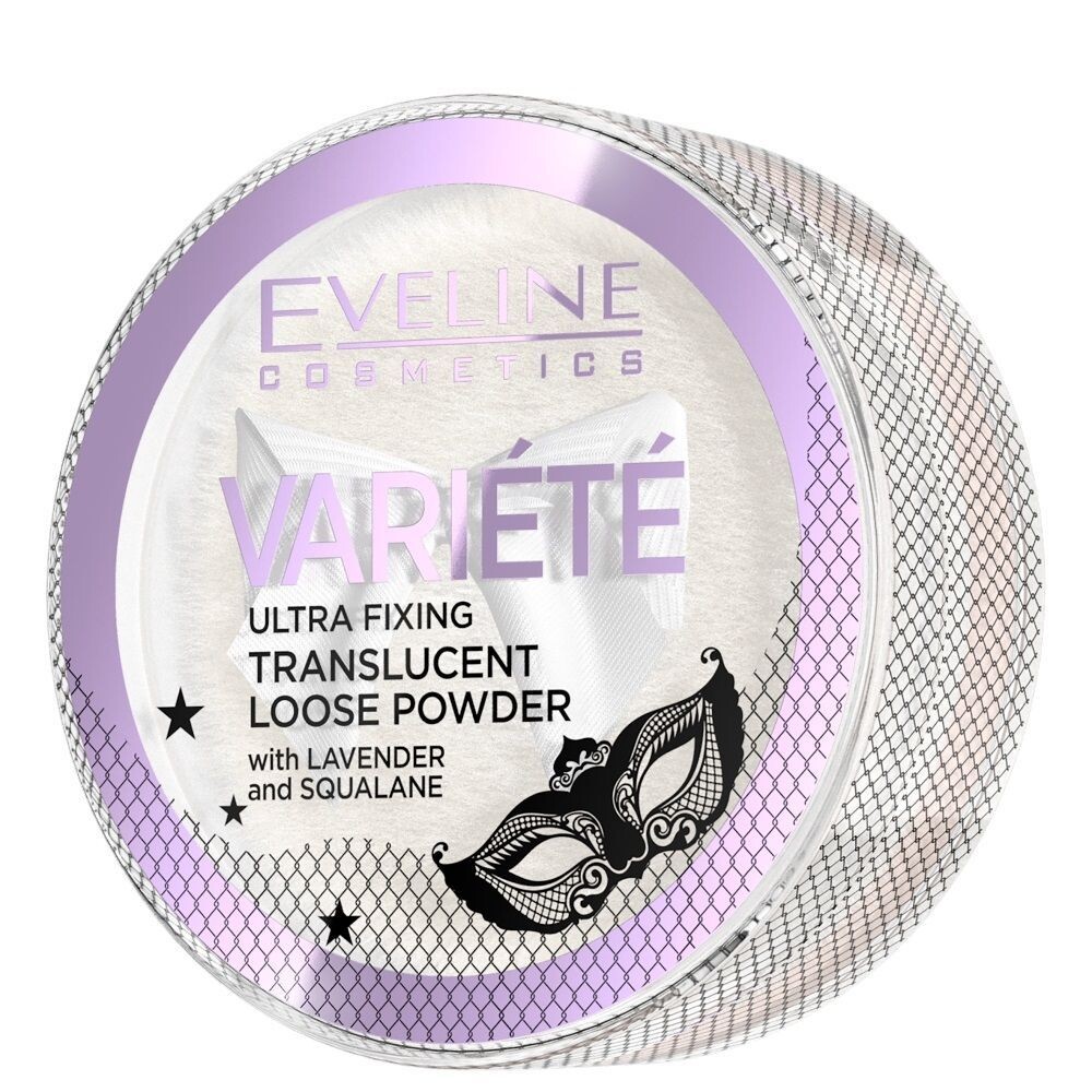 

Рассыпчатая пудра Eveline Variete Lavender & Squalane, 5 гр