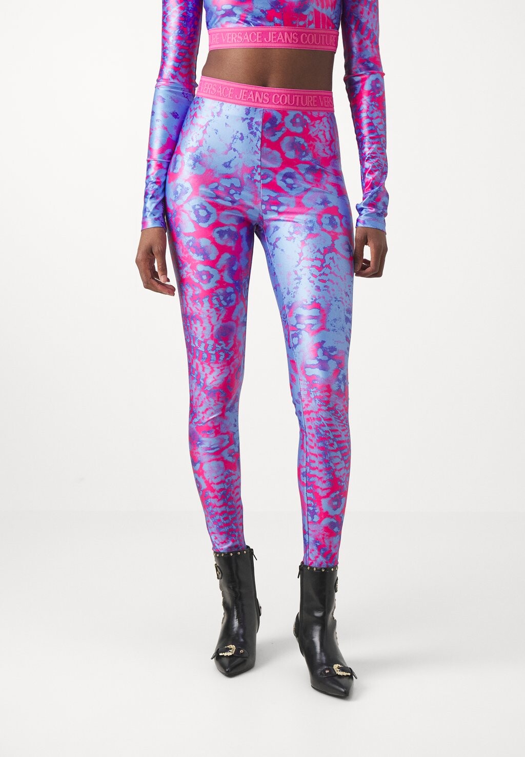 

Леггинсы Versace Jeans Couture, синий