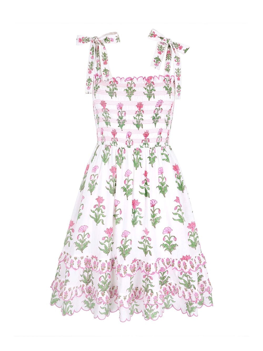 

Мини-платье Малага Pink City Prints, сиреневый