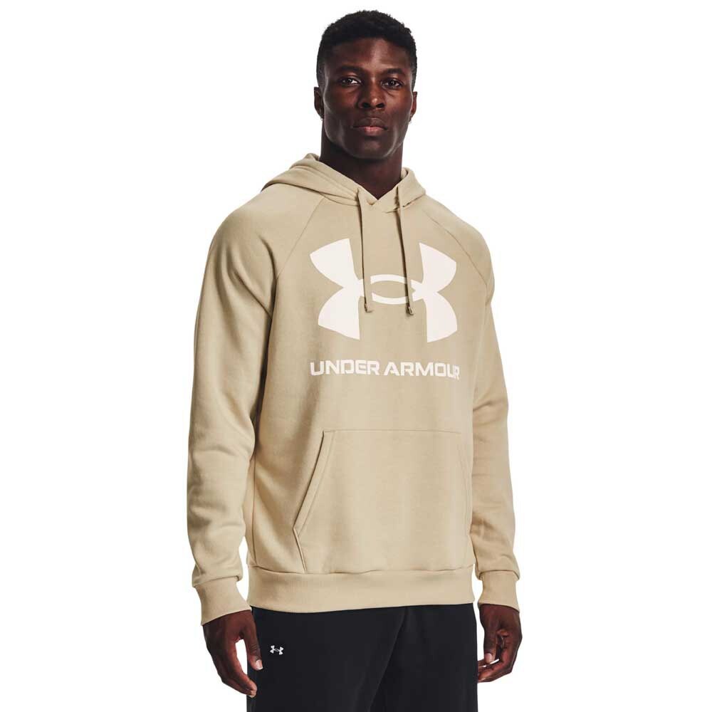 

Худи Under Armour Rival Fleece Big Logo, бежевый