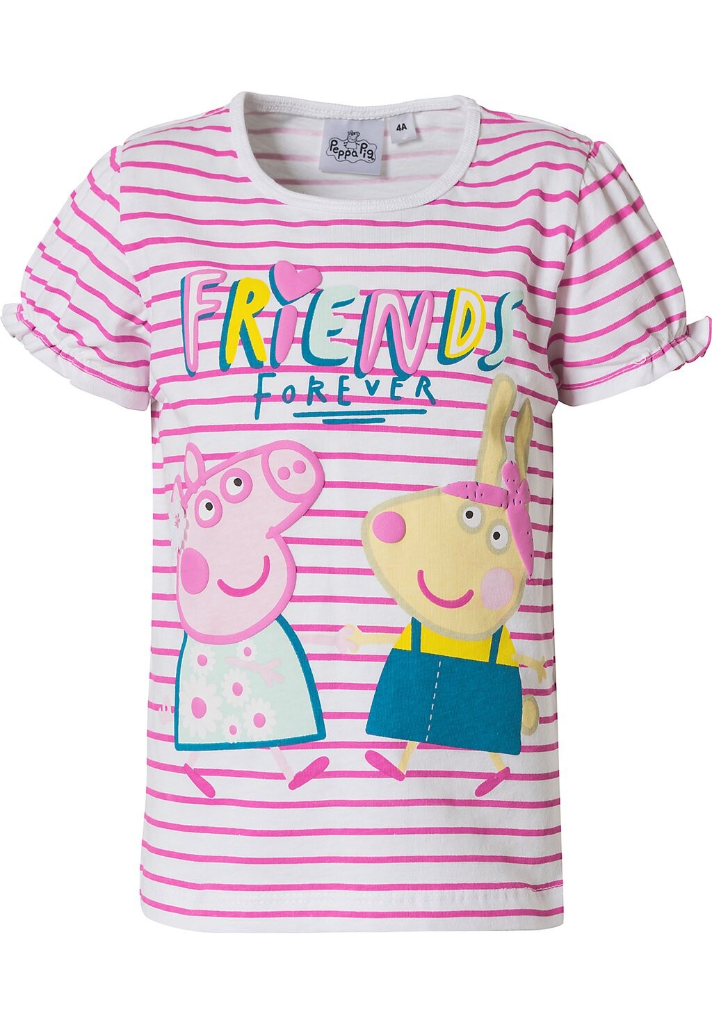 

Футболка с принтом Peppa Pig, цвет pink weiß
