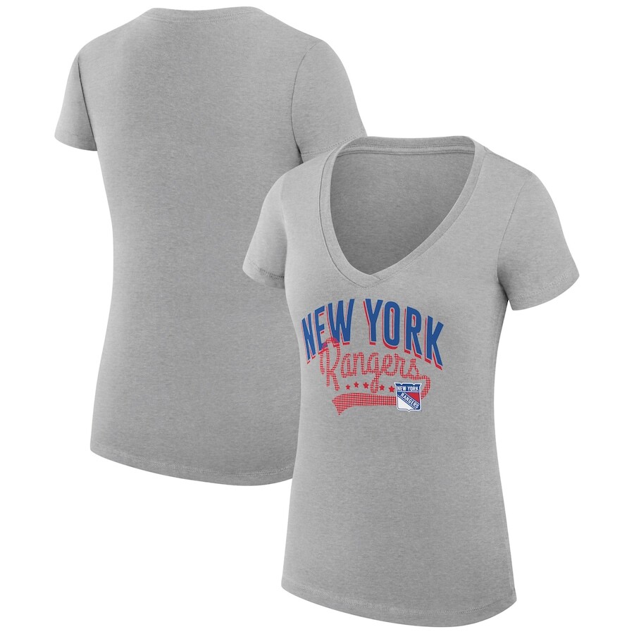 

Футболка с коротким рукавом G-III 4Her by Carl Banks New York Rangers, серый