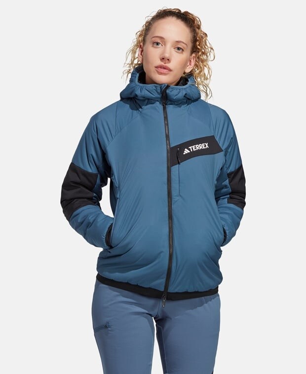 

Эластичная куртка adidas, шиферно-синий