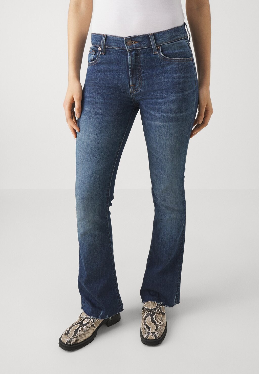 

Джинсы Bootcut TAILORLESS RETRO 7 for all mankind, темно-синий