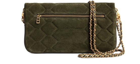

Стеганый замшевый клатч Rock Zadig&Voltaire