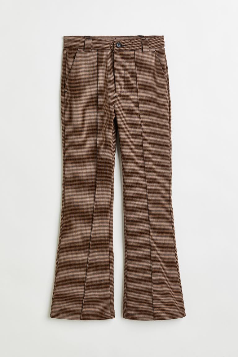 Элегантные расклешенные брюки H&M