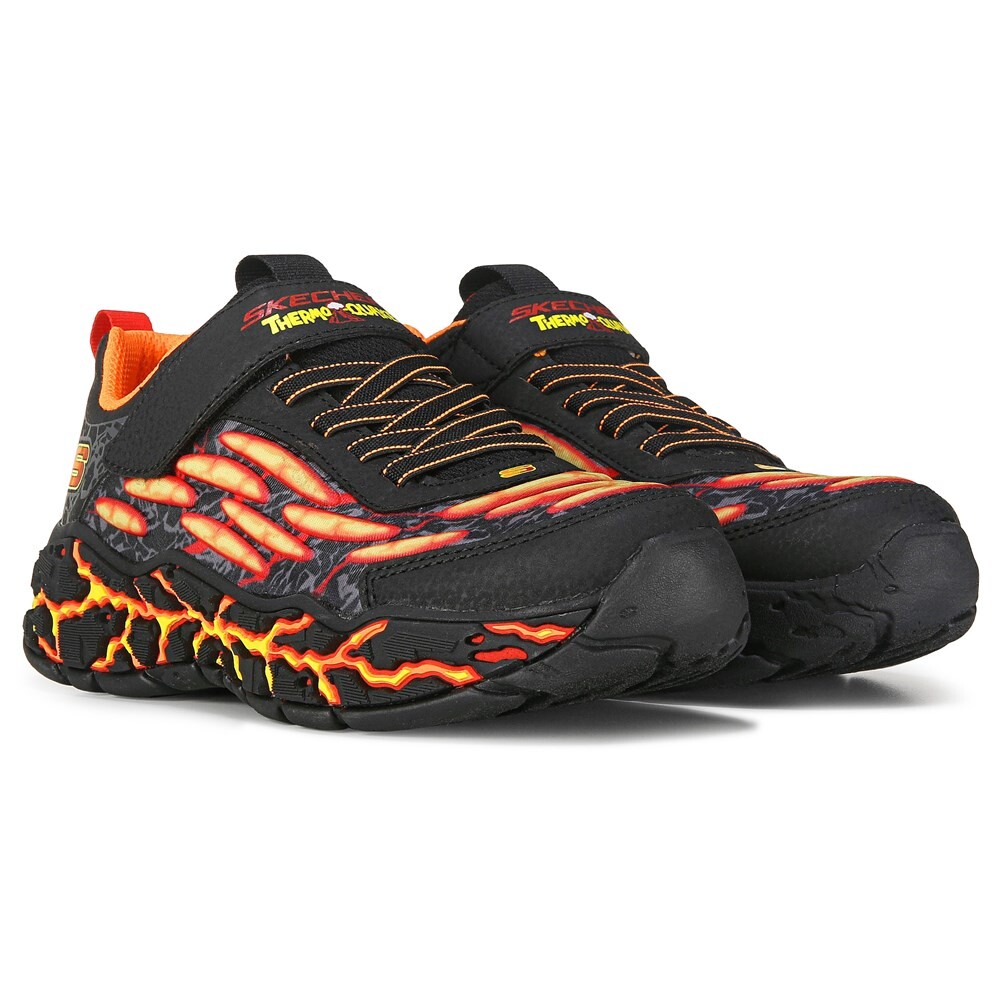 

Детские кроссовки Thermo-Quake Little/Big Kid Skechers, черный