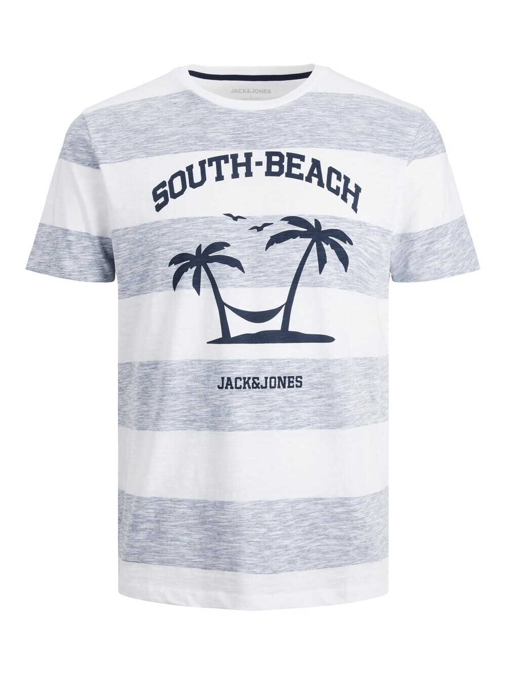 

Футболка JACK & JONES, темно-синий/пестрый синий