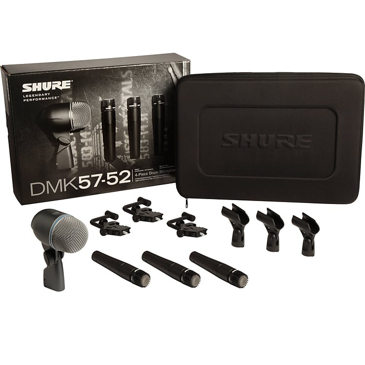 микрофон shure dmk57 52 drum microphone kit Микрофон Shure DMK57-52 Drum Microphone Kit