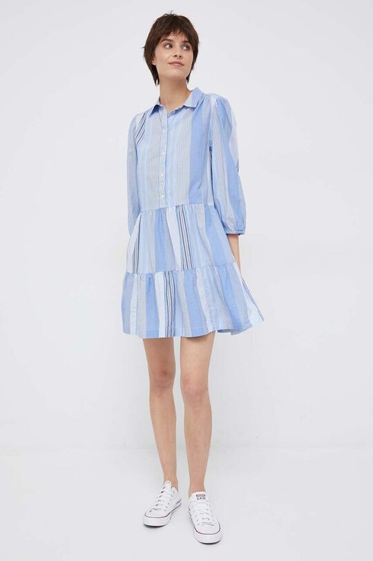 

Платье GAP из хлопка Gap, синий