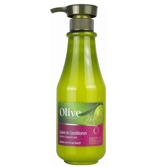 Несмываемый кондиционер с оливковым маслом Несмываемый кондиционер с органическим оливковым маслом, 500 мл Frulatte