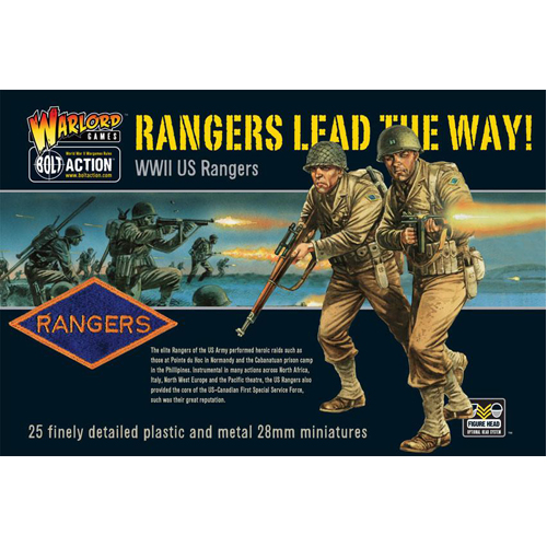 Фигурки Us Rangers Warlord Games